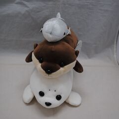 [1227]ハッピーマリン　水族館　アザラシ/カワウソ/サメのぬ...