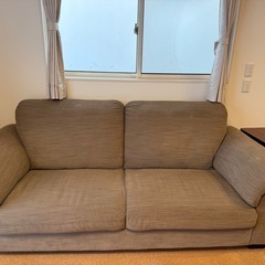 IKEA 3人掛け ハイバックソファの画像