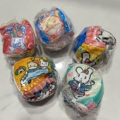 きどりっこガチャ　各種 ぬいぐるみサイコロくっしょんの画像