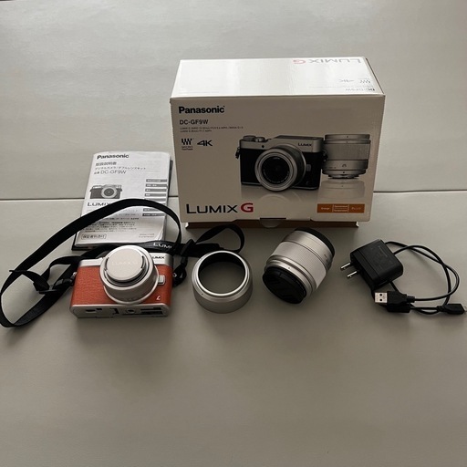 Panasonic LUMIX　DC-GF9W ミラーレスカメラ オレンジ