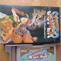 スーパーファミコン「ストリートファイターII」★レトロゲームの画像