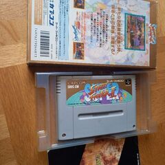 スーパーファミコン「ストリートファイターII」★レトロゲームの画像