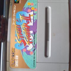 スーパーファミコン「ストリートファイターII」★レトロゲームの画像