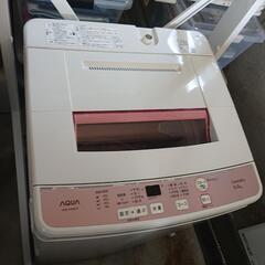 洗濯槽清掃済み　AQUA　6kg　洗濯機