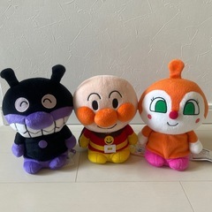 アンパンマン ぬいぐるみ貯金箱セット