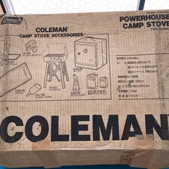 キャンプストーブ　Colemanの画像