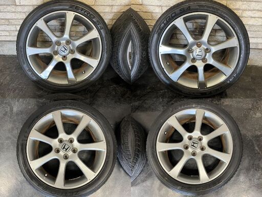 2025041021 225/45R18 夏タイヤ ホンダ純正18アルミ オデッセイなど