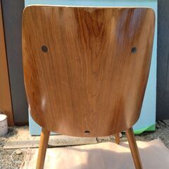 合成革　椅子　除菌済みの画像