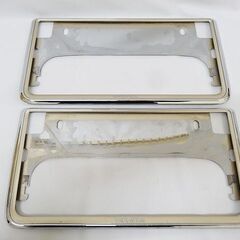 取り置き中！【恵庭】☆中古品☆TOYOTA 純正 ナンバーフレー...