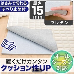 ニトリ　ラグ・ラグパッド・アルミシートの画像