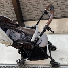 美品　コンビ　ベビーカー　スゴカル Switch plusレインカバー付きの画像