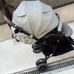美品　コンビ　ベビーカー　スゴカル Switch plusレインカバー付きの画像