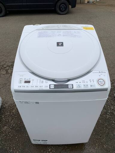 🌸シャープ電気洗濯乾燥機ES-TX8D-W (エコリッチストア) 横浜の 🌸シャープ電気洗濯乾燥機ES-TX8D-W (エコリッチストア) 横浜の