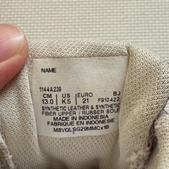 asics アシックス　13センチ　13cm 子供　ファーストシューズ　ベビーシューズの画像