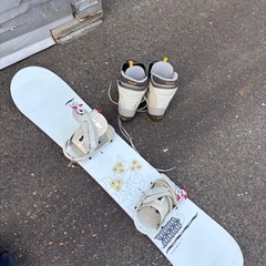 スノーボード＆シューズセット
