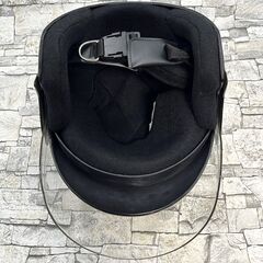 【G940】マルシン工業/ヘルメット/M-206/バイク用ヘルメット/フリーサイズ/黒/USEDの画像