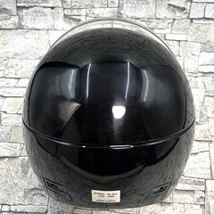 【G940】マルシン工業/ヘルメット/M-206/バイク用ヘルメット/フリーサイズ/黒/USEDの画像