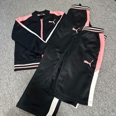 PUMAジャージ上下　ハーフパンツ　120センチ