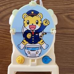 しまじろうのトイレッシャとおまるパイルカバー2枚の画像