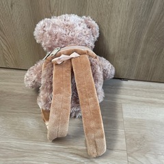 新品　キッズ　くまさんリュック　黄リボンの画像