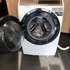 中古品】HITACHI 日立 電気洗濯乾燥機 組込形 BD-SV110CL ドラム洗濯機