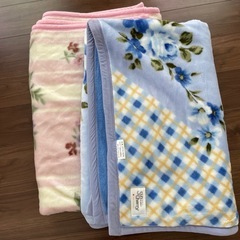 （終了）毛布　2枚セット