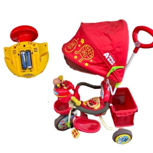 アンパンマンお出かけ三輪車