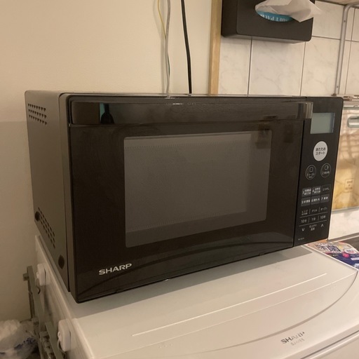 SHARPオーブンレンジ 18L (yu-) 沖縄のキッチン家電《電子レンジ