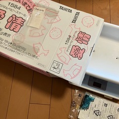 タニタ　ベビースケール　体重計の画像