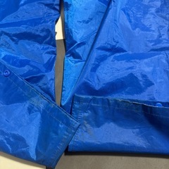 Lサイズ雨合羽、青色の画像