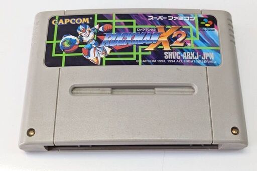 ☆スーパーファミコンソフト1本ロックマンX2中古品1,300円