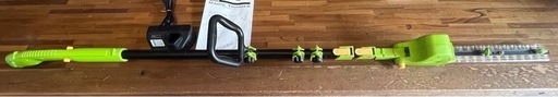 超軽量コードレス伸縮植木バリカン（充電式電動）
