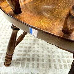 飛騨家具 ウインザーチェア キツツキマーク レトロの画像
