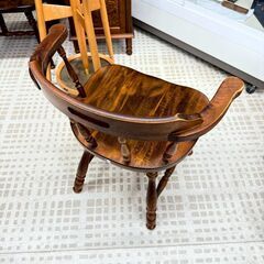 飛騨家具 ウインザーチェア キツツキマーク レトロの画像