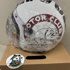 🏍【バイク用品】新品ヘルメットRIDEZ KNUCKLE HEAD BULL2 (57-60cm)【バイクパーツ高価買取アールワン田川】の画像