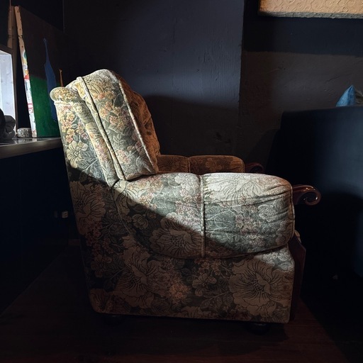 ★④カリモク karimoku　オールドカリモク ヴィンテージソファ 4人掛け karimoku ヴィンテージ ソファ① ☆④カリモク karimoku オールド