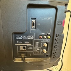 「値下げ交渉可」テレビ台・スピーカー付き【美品】32型AQUOS液晶テレビの画像