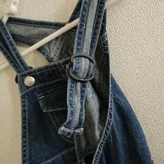 80cm ミキハウス　オーバーオールの画像