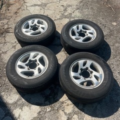 215/70 r15 ホイール タイヤセット