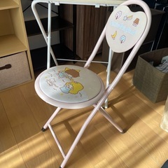 【決定済】キキララ　折りたたみイス