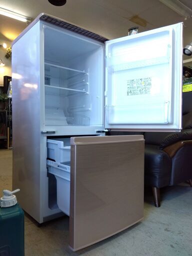 冷蔵庫 137L 2012年製 SJ-14W-P ピンク SHARP 2ドア 100Lクラス シャープ  キッチン 家電 札幌市 中央