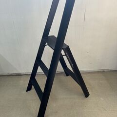 オシャレ脚立！　長谷川工業　lucano　3Step　脚立　ブラ...