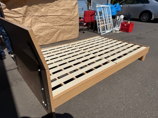 美原店　B セミダブルベッド　ベッド　寝具