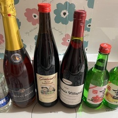 ワインなど　古酒　6本　まとめてさしあげます
