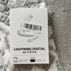 lightning digital av アダプタの画像