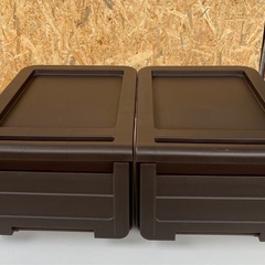 天馬　カバゾコ　クリアブラウン　2個セットの画像