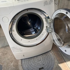 送料設置込み❗】東芝 ドラム式洗濯機 洗濯容量9.0kg 乾燥容量6.0