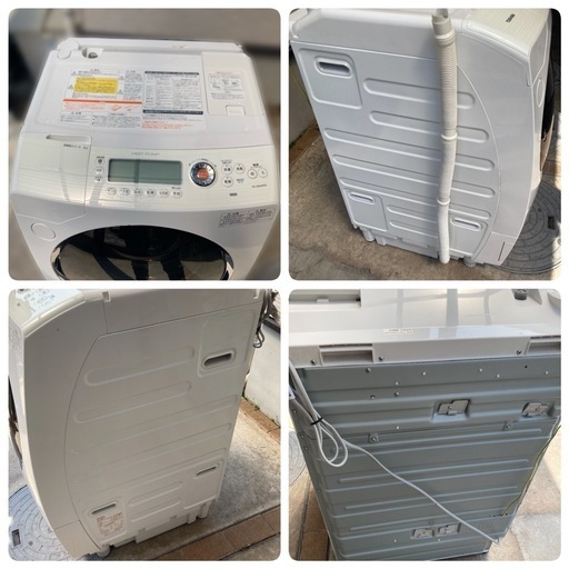【送料設置込み❗】東芝 ドラム式洗濯機 洗濯容量9.0kg 乾燥容量6.0kg TW-Z9500R 2013年製/YMPJ043-53
