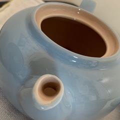 ル・クルーゼ　ポット　ブルー　急須の画像