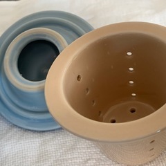 ル・クルーゼ　ポット　ブルー　急須の画像